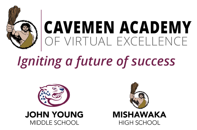 cavemen academy of virtual excellence logo
